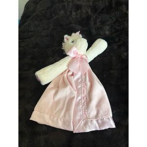 Bearington Baby Collection Dreamer Snuggler Lovey Security Blanket Unicorn Satin